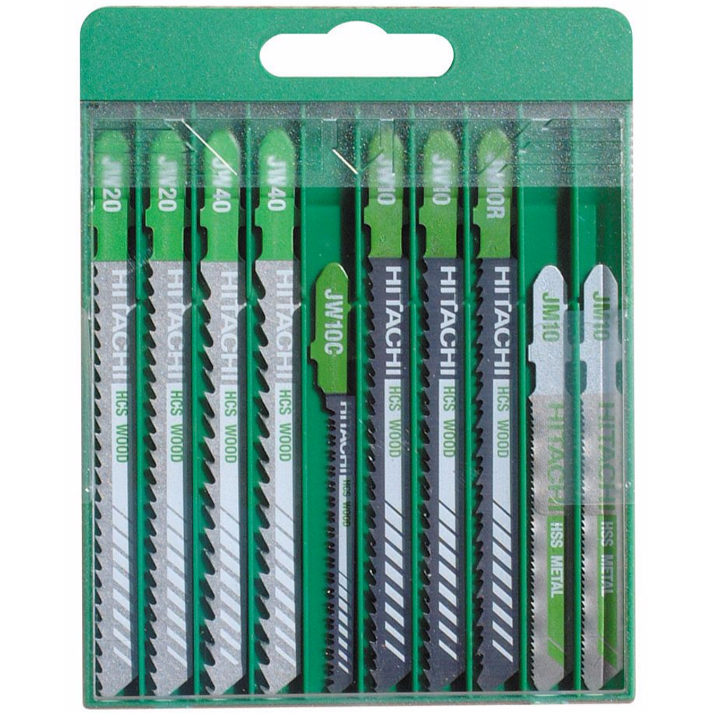 HIKOKI 750049 Jigsaw Blades Multipack 10 x Blades