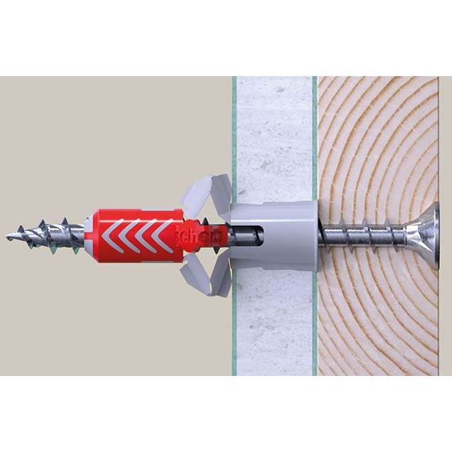Fischer 670302 Power-Fast II FPF II CZF 4,5x45 Countersunk Head PZ Cross Drive Chipboard Screw Box x 200