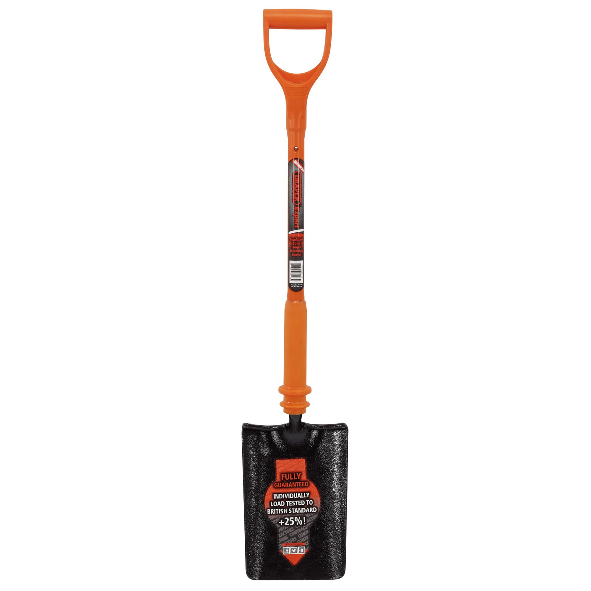 Draper 75173 INS/TTS Fully Insulated Trenching Shovel