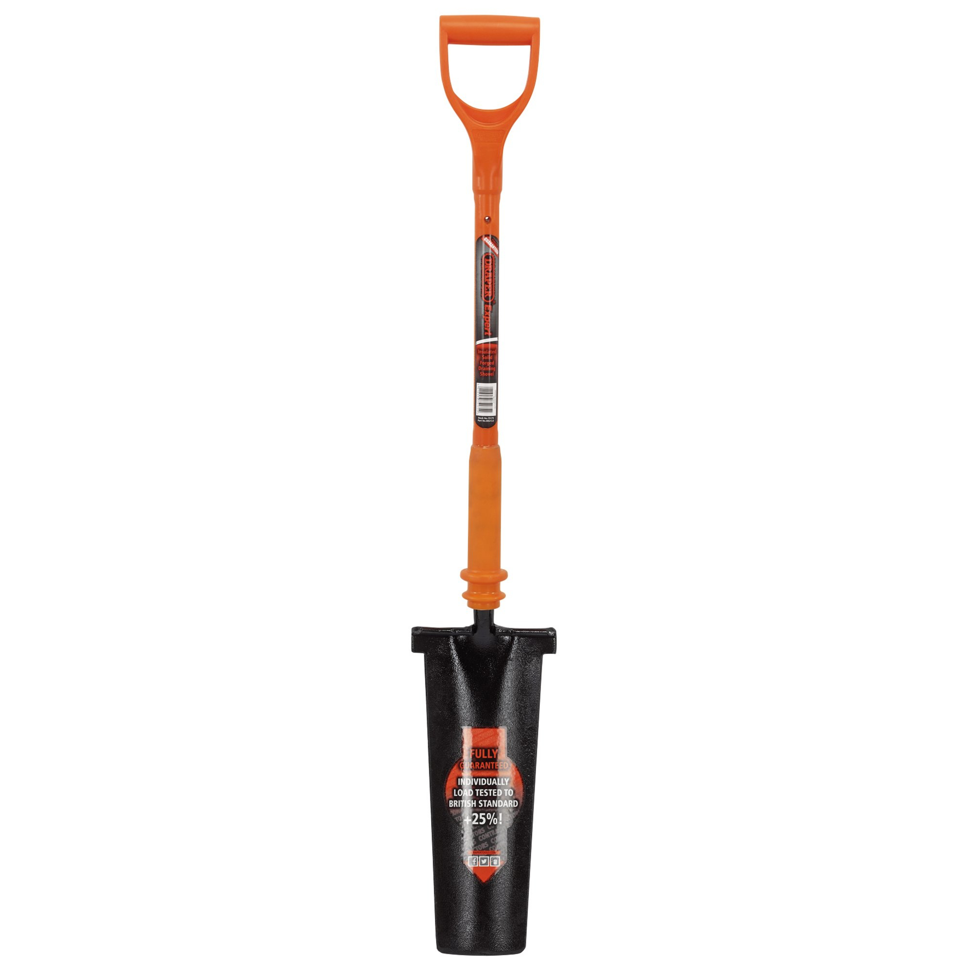 Draper 75175 INS/DS Fully Insulated Drainage Shovel