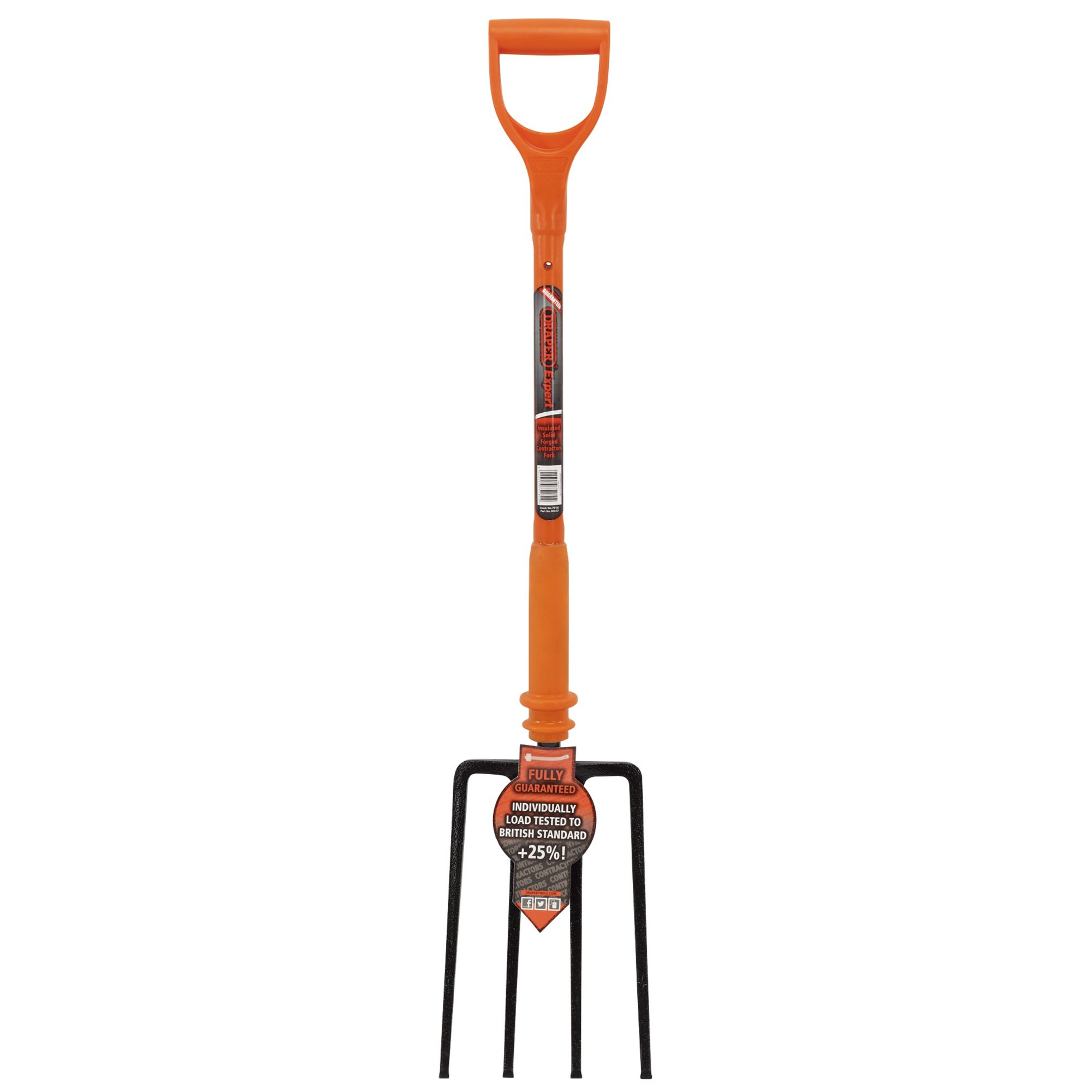 Draper 75182 INS/CF Fully Insulated Contractors Fork