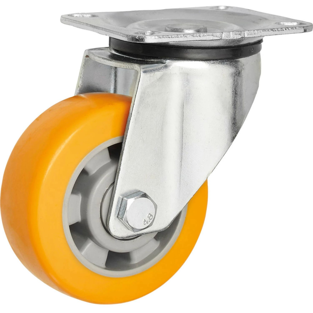 Clarke 4200294 ML100SPU 100mm PU Swivel Castor (200kg)
