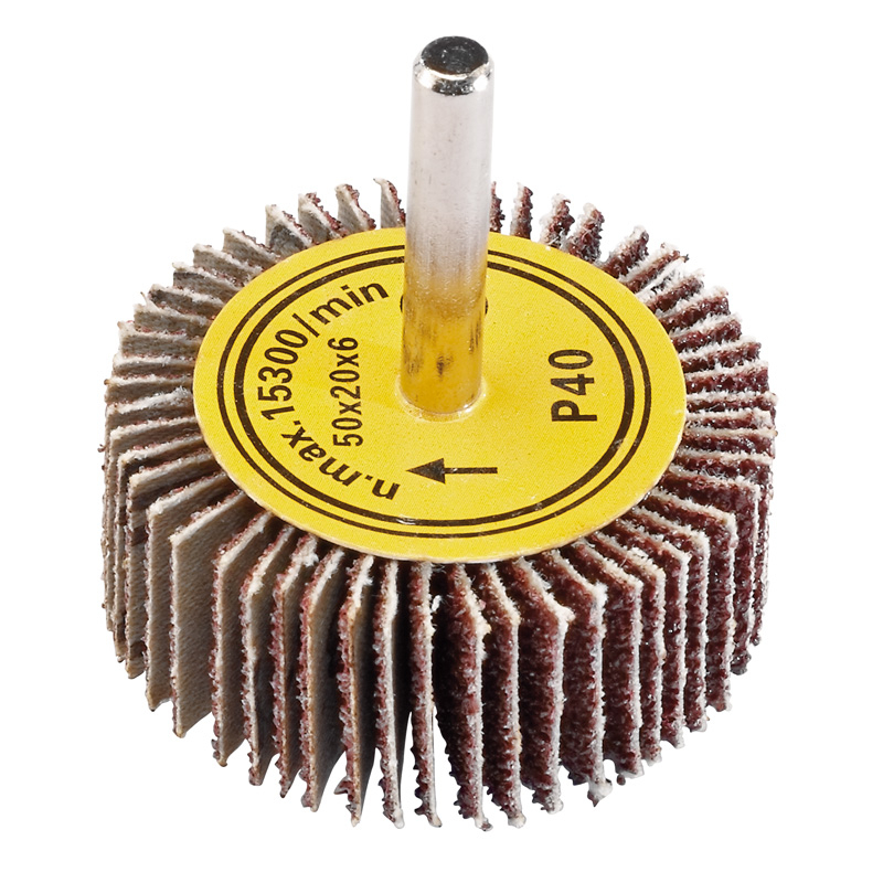 Draper 76456 PTAFW Abrasive Flap Wheel (50mm x 20mm 40 Grit)