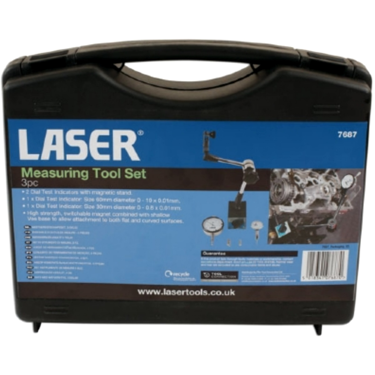Laser 7687 Measuring Tool Set 3 Piece
