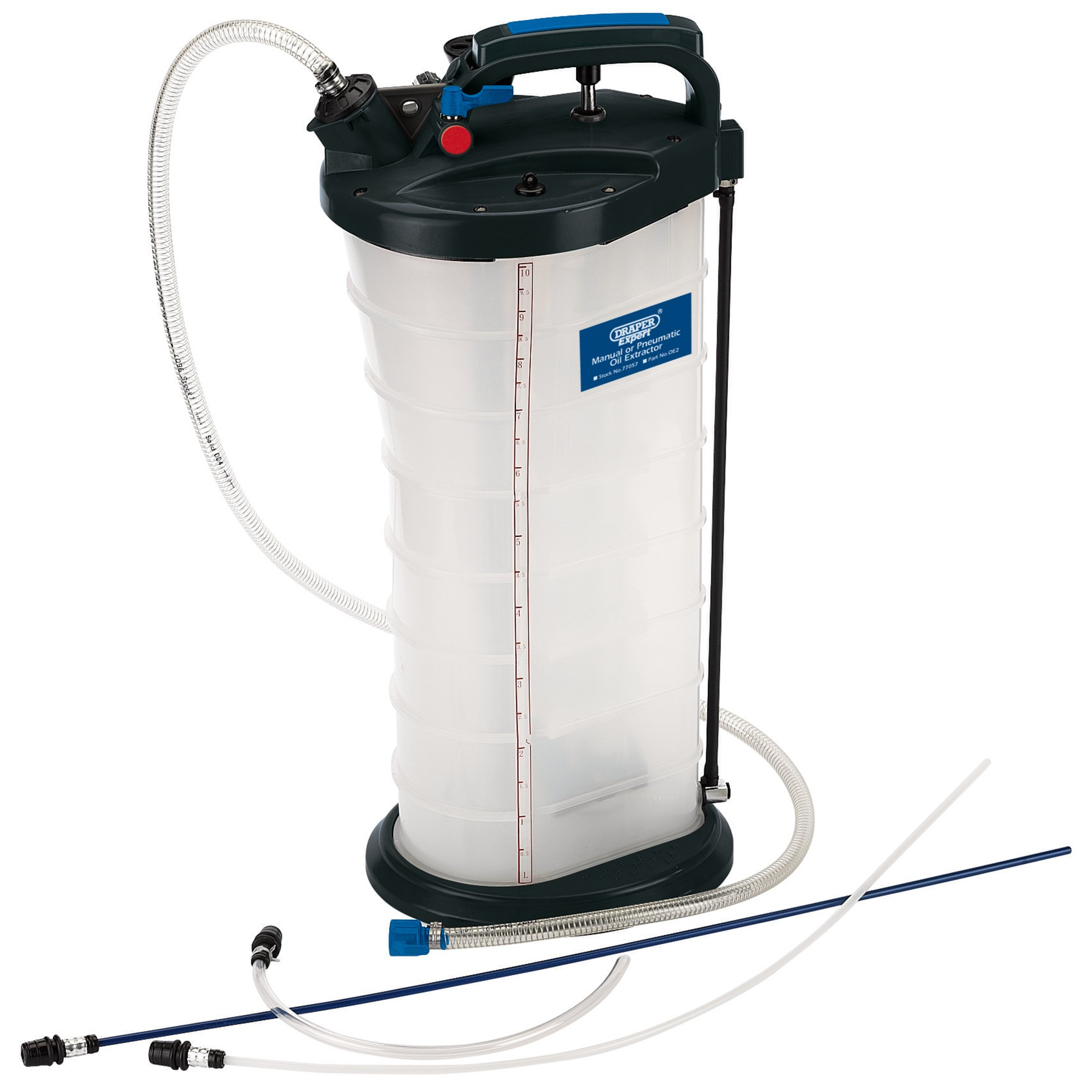 Draper 77057 OE2 Expert Manual or Pneumatic Oil Extractor