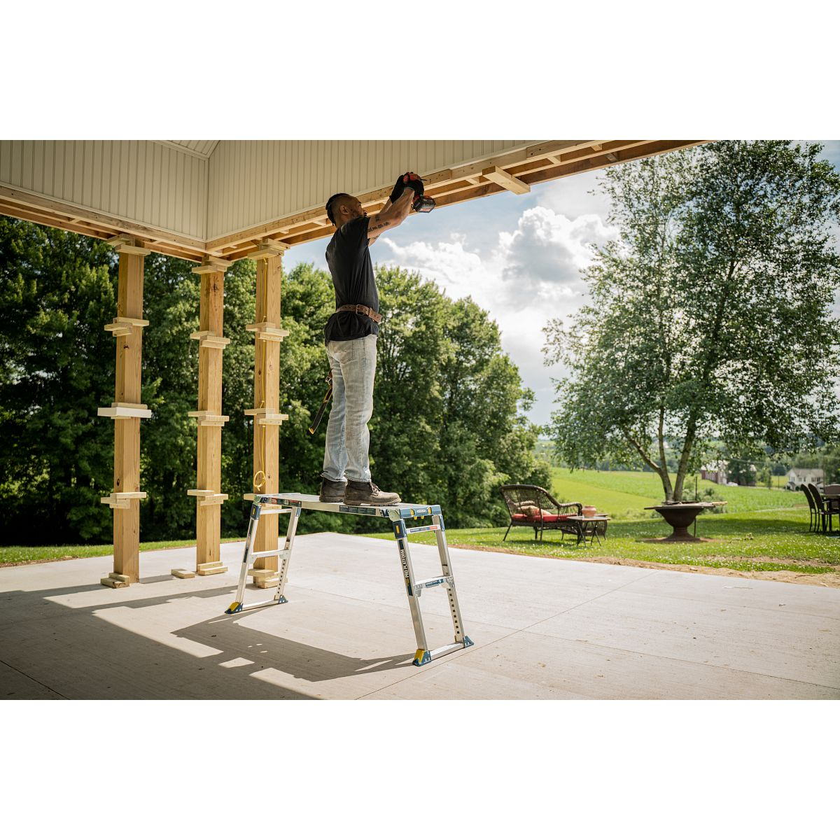 Werner 79023 Adjustable PRO Work Platform 
