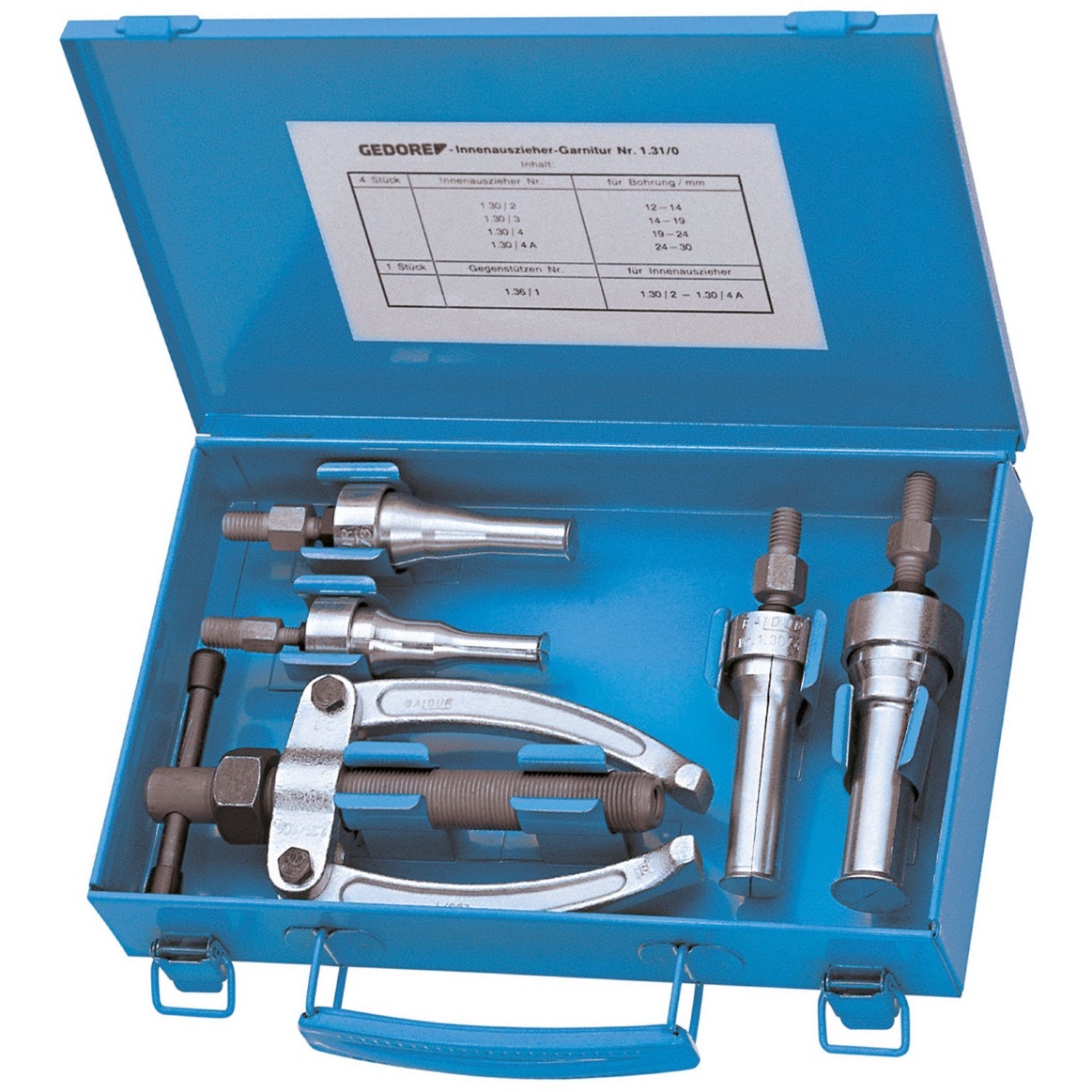 Gedore 8014530 Internal Extractor Set 1.31/0