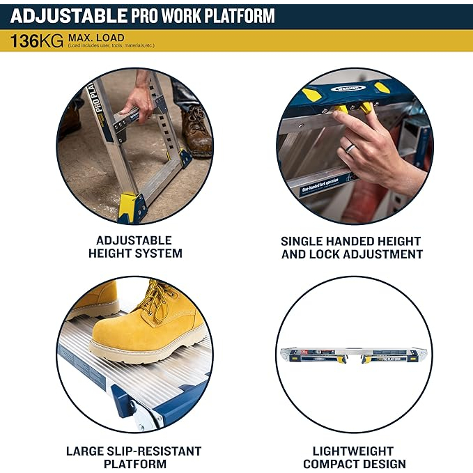 Werner 79023 Adjustable PRO Work Platform 