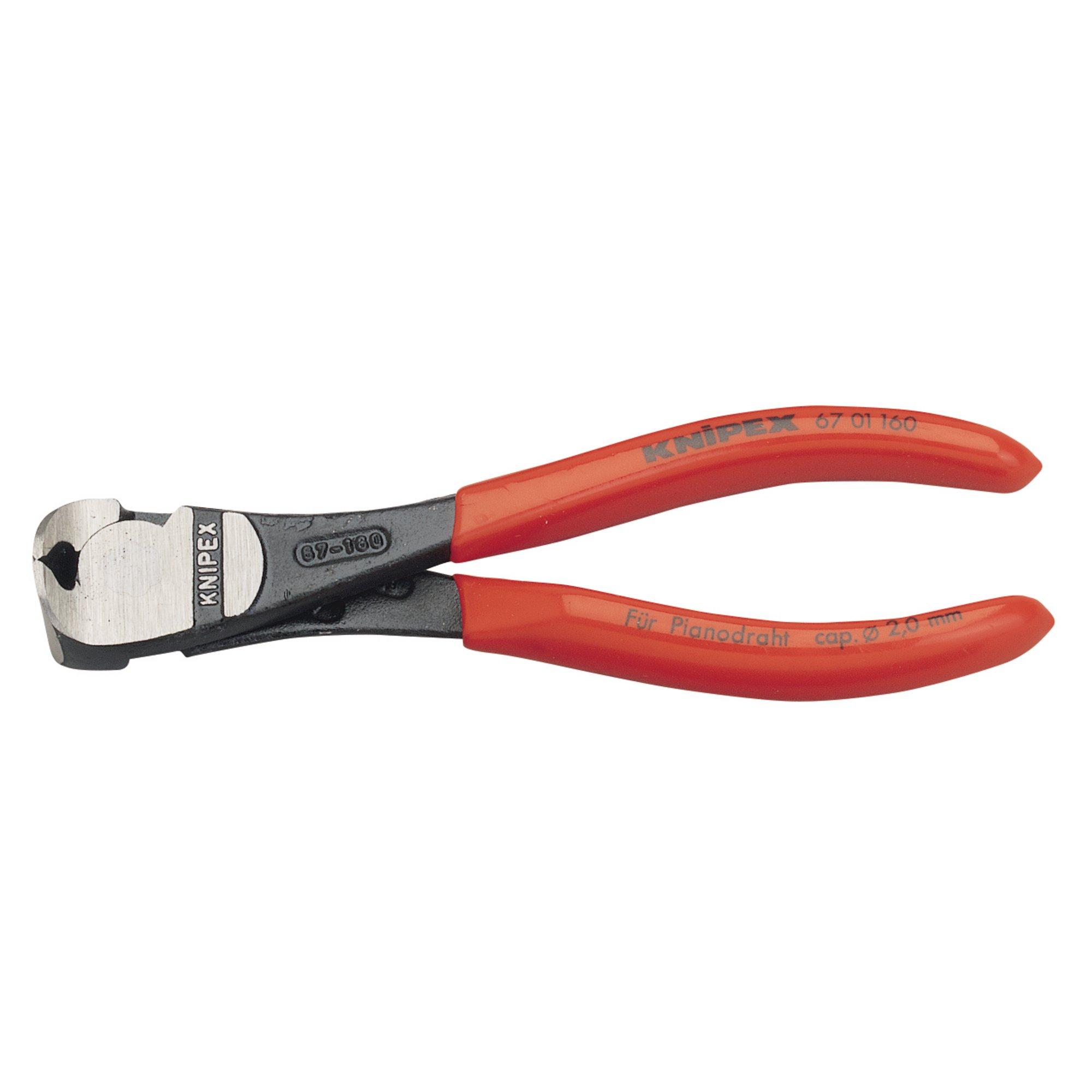 Knipex 67 01 160 SBE 160mm High Leverage End Cutting Pliers 81709