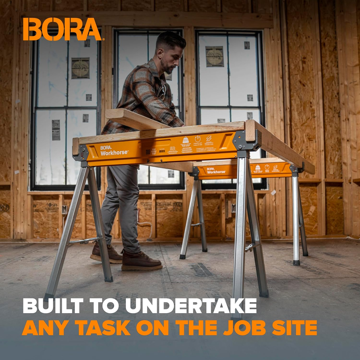 BORA PM-3350 Heavy Duty Workhorse with Foldable Legs