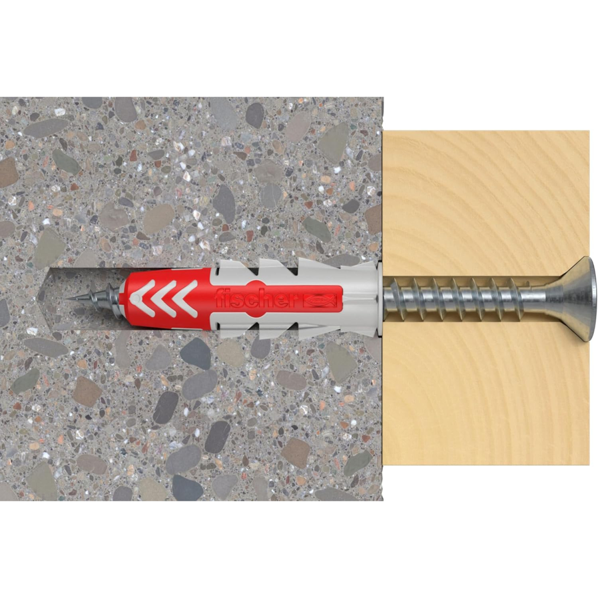 Fischer 536091 Red-Box DuoPower + Screws
