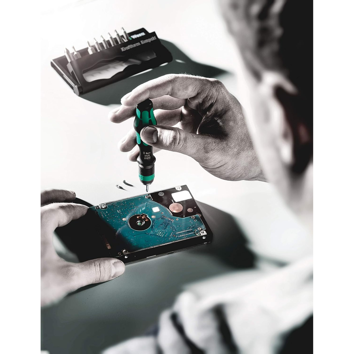 Wera 05135942001 Kraftform Kompakt 12, 10 pieces