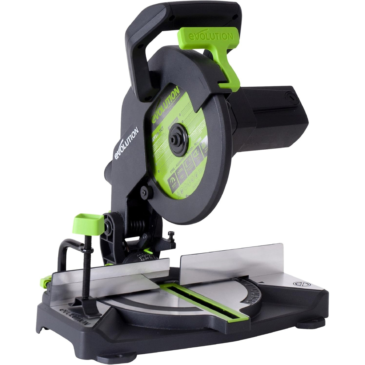 Evolution 046-0006 F210CMS TCT Multi-Purpose Compound Mitre Saw 210mm 1200W 240V