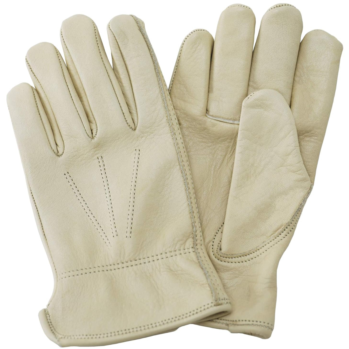Kent & Stowe 70105196 Luxury Leather Water Resistant Gardening Gloves - Men's Large
