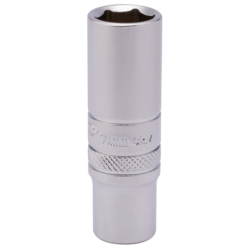 Draper 82140 BT-MM/MS 1/4" Square Drive 6 Point Deep Socket (11mm)