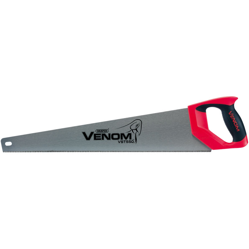 Draper 82204 VST550 Second Fix Venom&#174; Triple Ground 550mm Handsaw