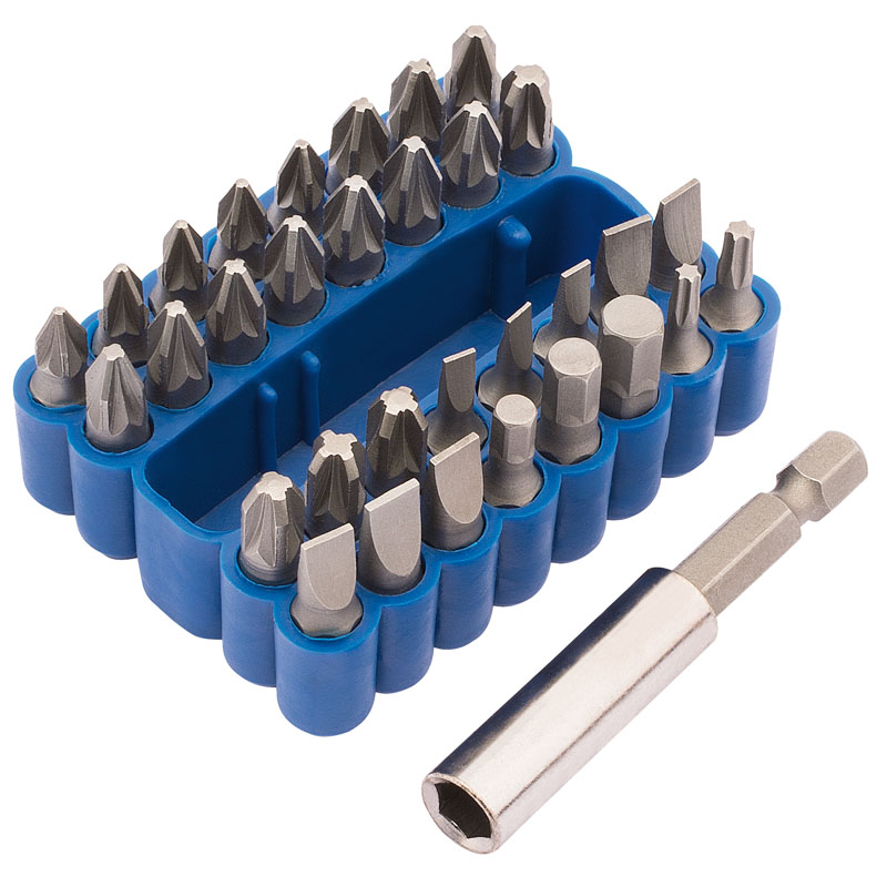Draper 82386 MBH33/B Screwdriver and Magnetic Bit Holder Set (33 Piece)