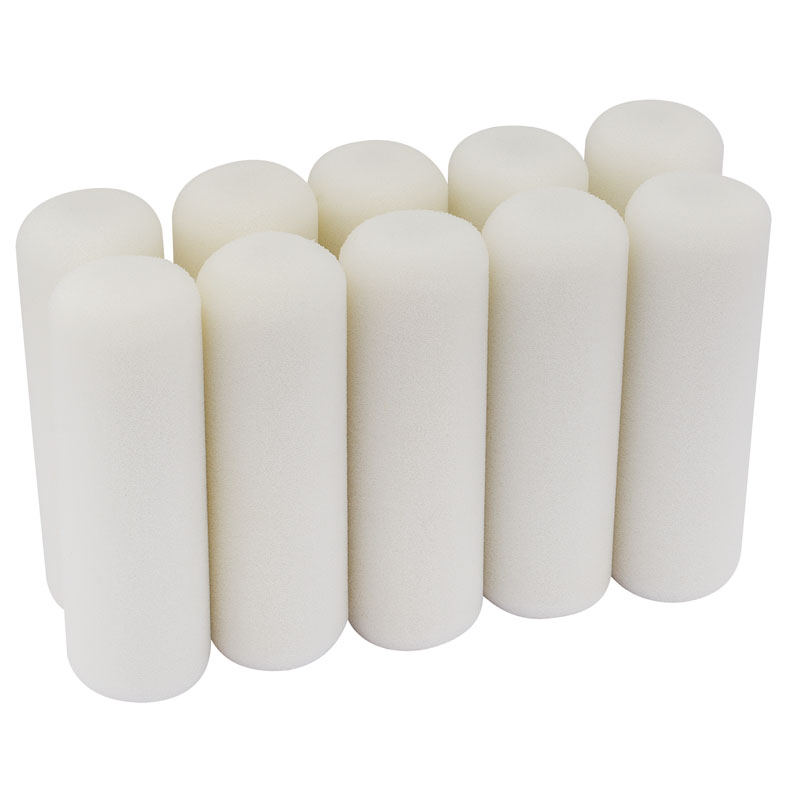 Draper 82553 RS-F-M10 100mm Foam Paint Roller Sleeves (Pack of 10)