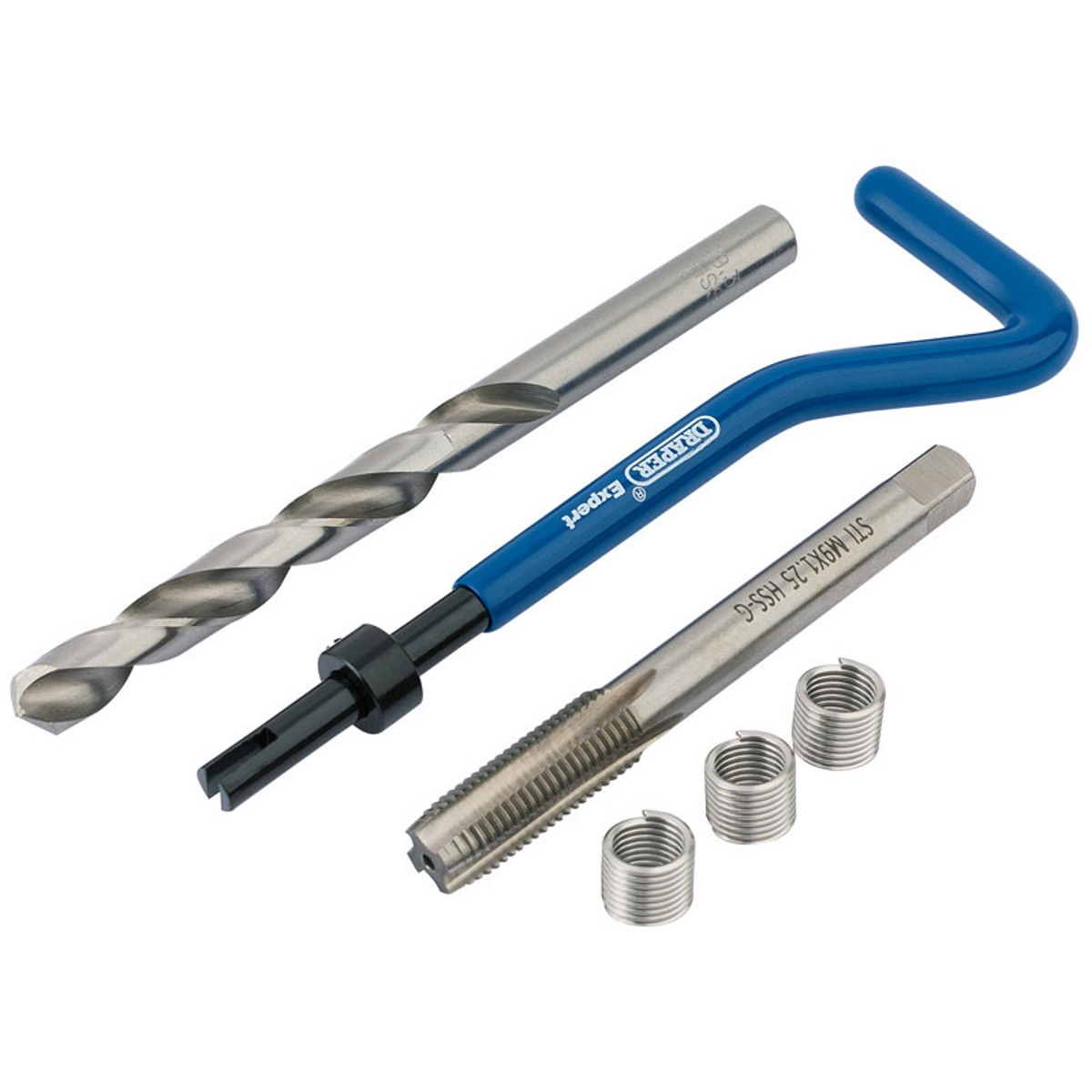 Draper 82631 DHCK-A Expert M9 X 1.25 Metric Thread Repair Thread Kit
