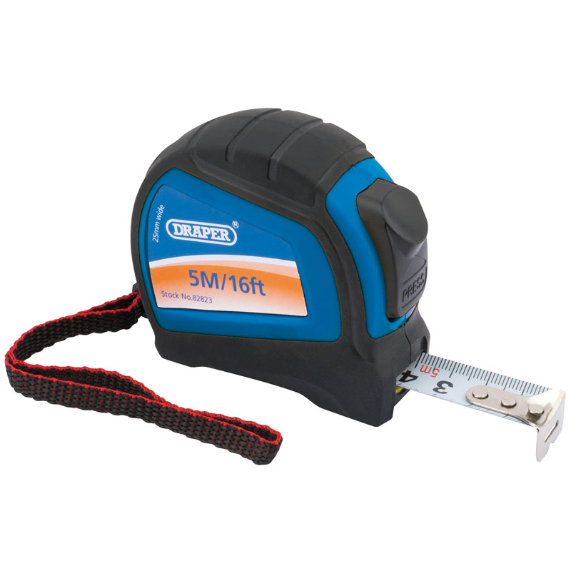 Draper 82823 DMTPRN 5M/16ft Professional Measuring Tape