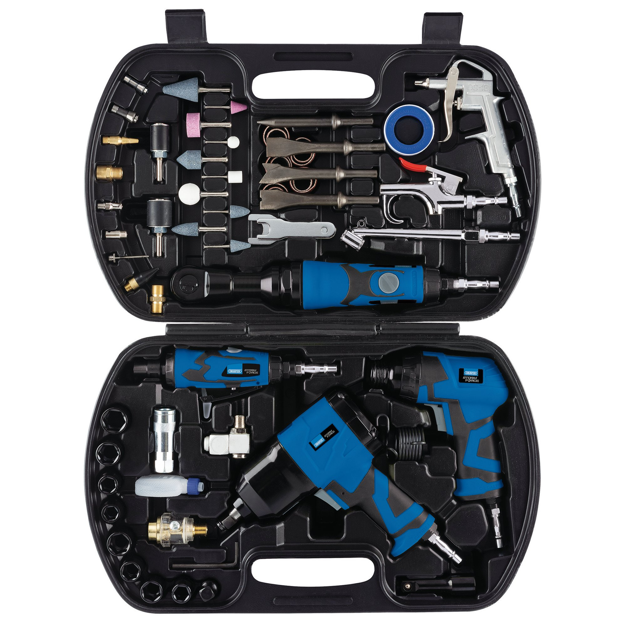 Draper 83431 SFATK/68 Storm Force 68 Piece Air Tool Kit