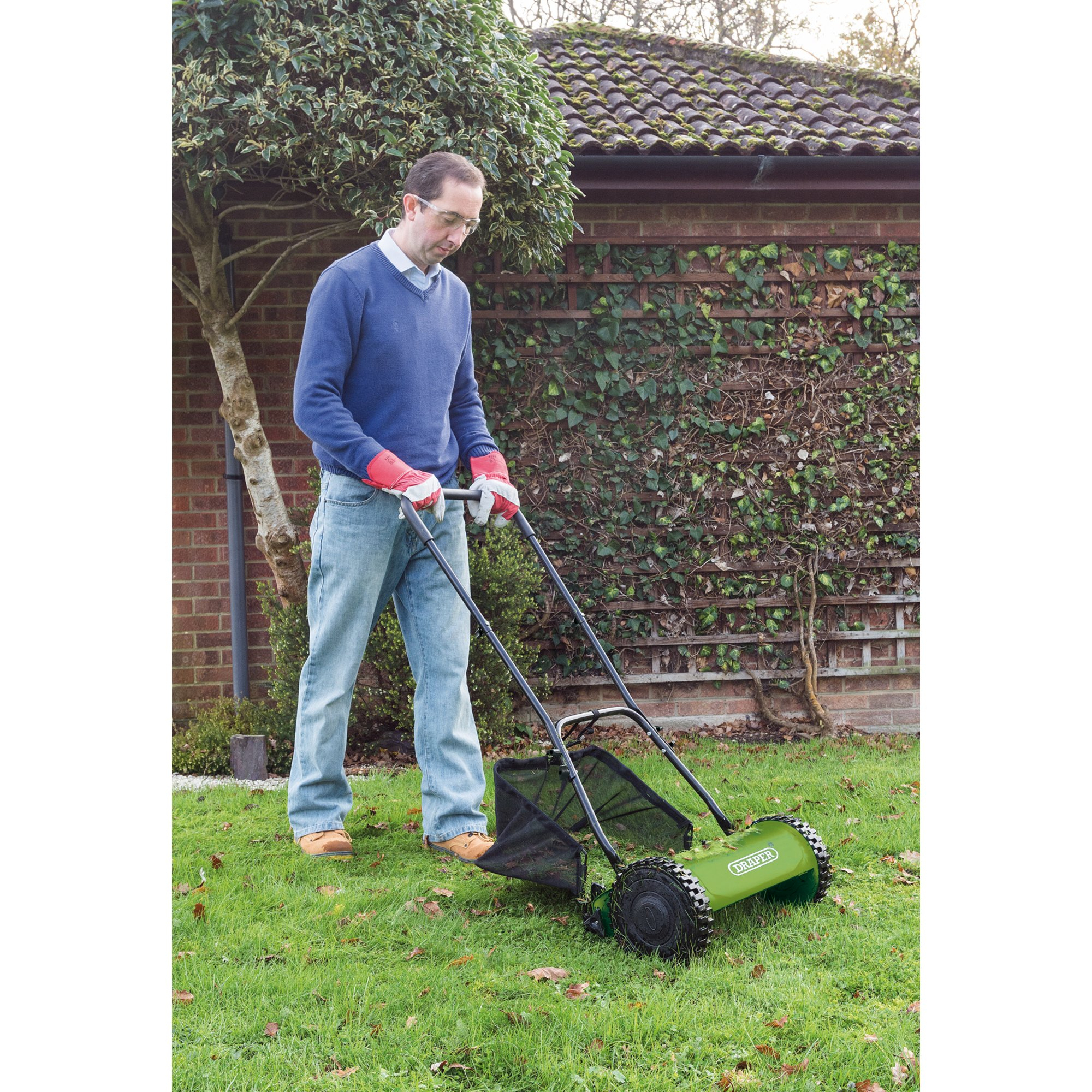 Draper 84749 GLM38 Hand Lawn Mower (380mm)