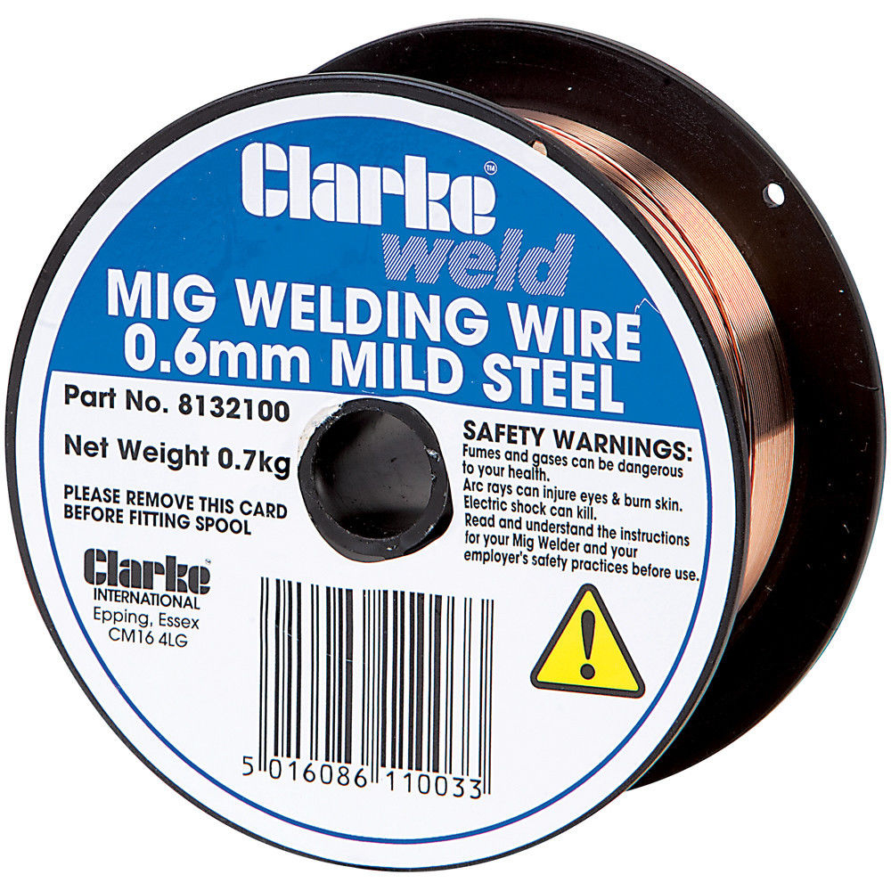 Clarke 8132100 Mild Steel Welding Wire 0.6mm 0.7kg