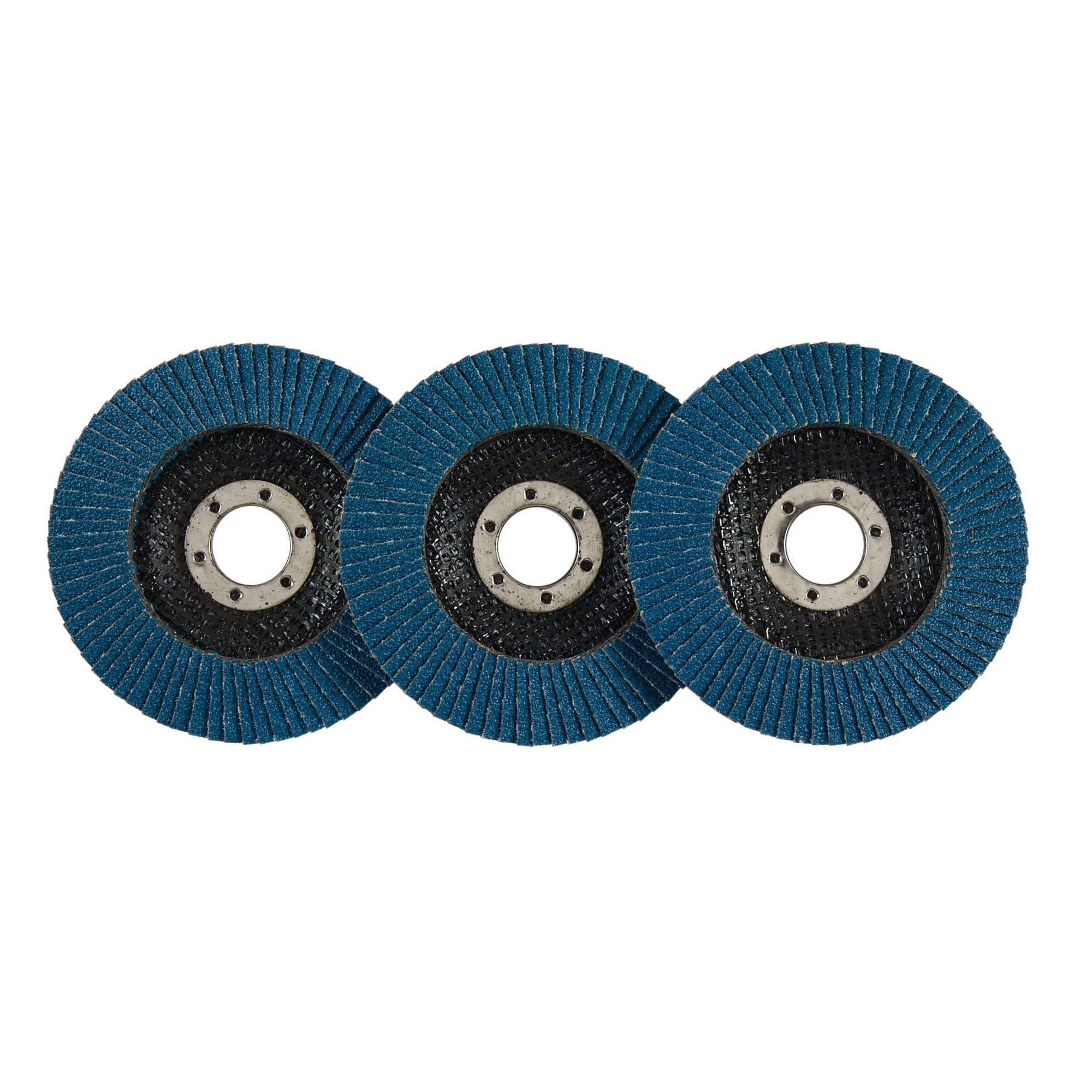 Draper 85724 FDZB115 Zirconium Oxide Flap Discs, 115 X 22.23mm, 60 Grit (Pack Of 10)