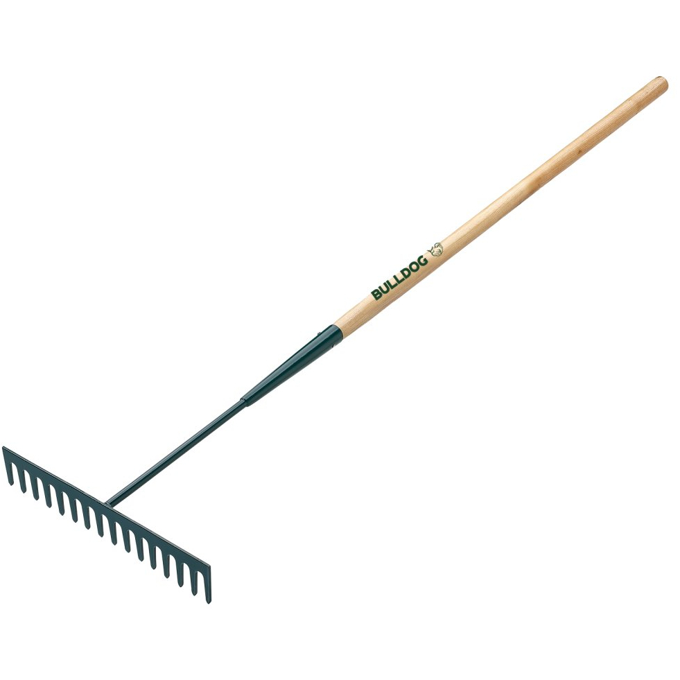 Bulldog BARW Asphalt Rake Flat Tooth 48" Wood