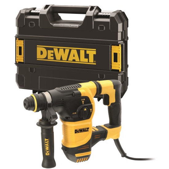 DeWalt D25733K SDS Max 8kg Combi Hammer 1600w in Kitbox-110V