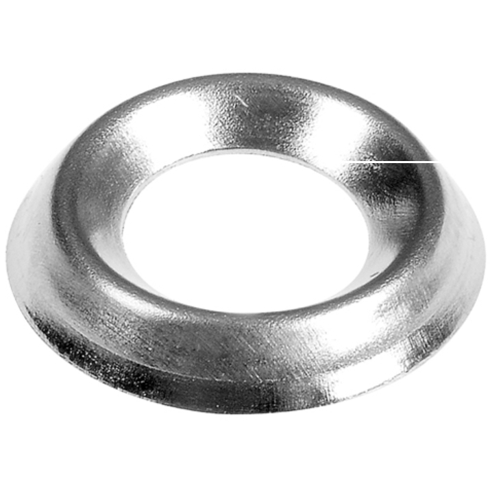 Timco 8NCUPP No8 Surface Screw Cups Nickel Plated, Pack of 55