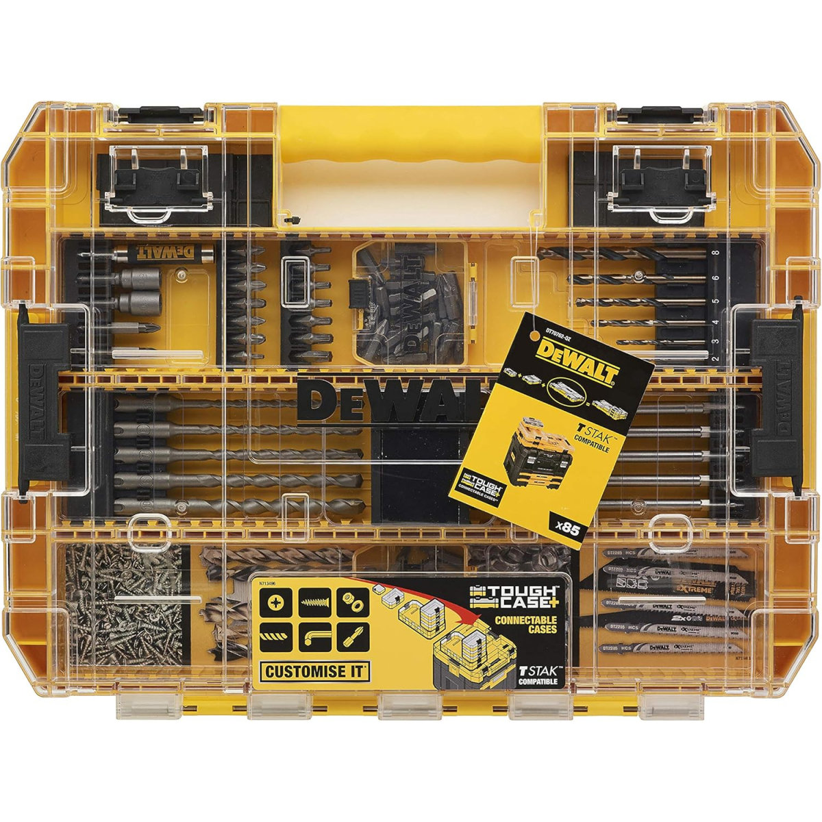 DeWalt DT70762-QZ TOUGHCASE 85-Piece Set 