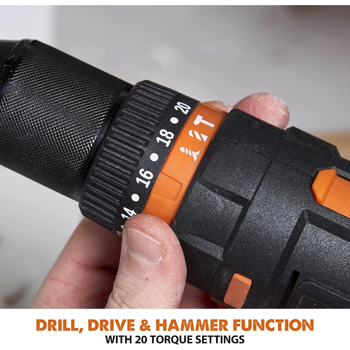 Evolution 105-0001 Body Only R13CMB-Li EXT Combi Drill 18V 