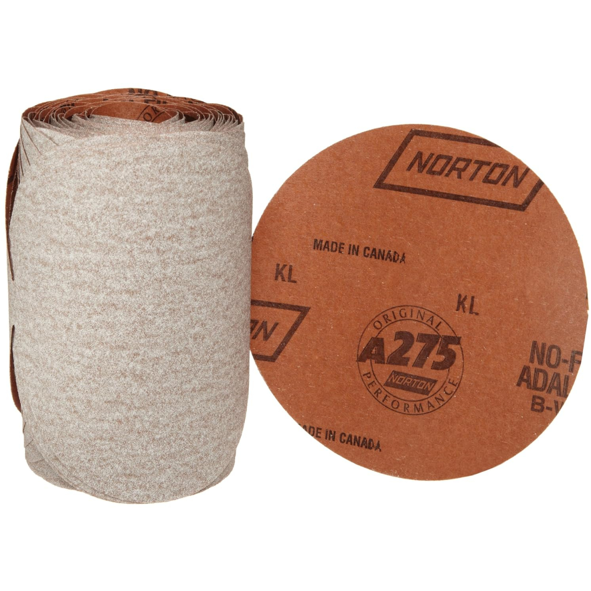 Norton 66261131477 Self Adhesive A275 6" x P180 Sanding Discs (Pack x 100)