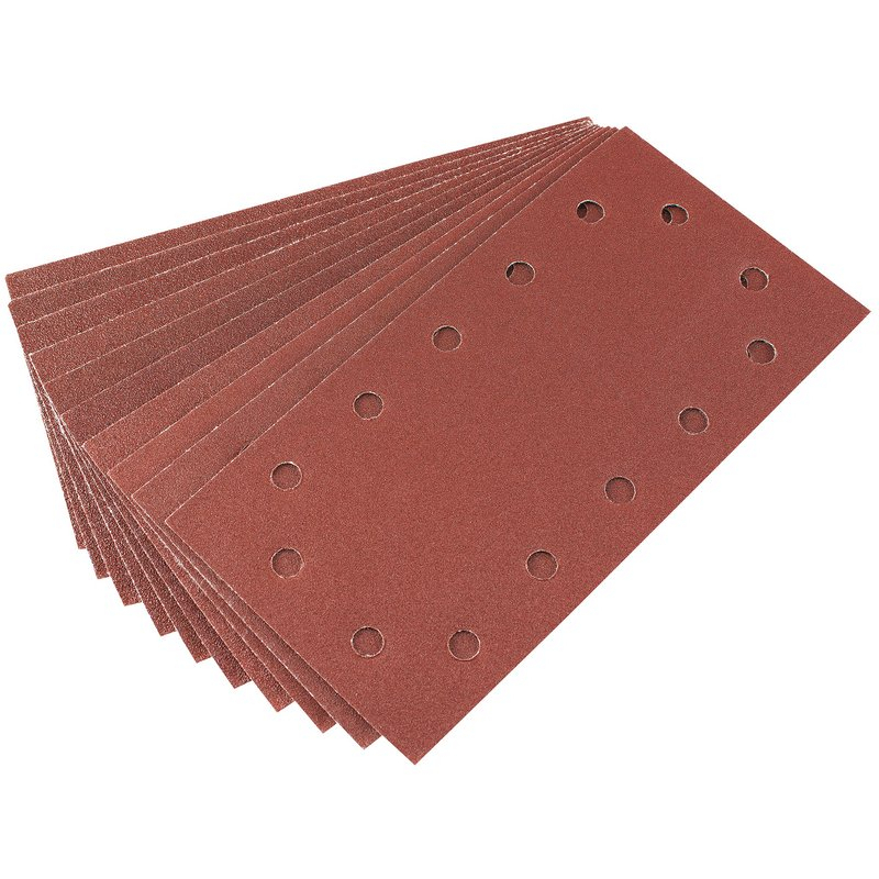 Draper 92296 APT252 Assorted Pack of Aluminium Oxide Sanding Sheets (115 x 227mm)
