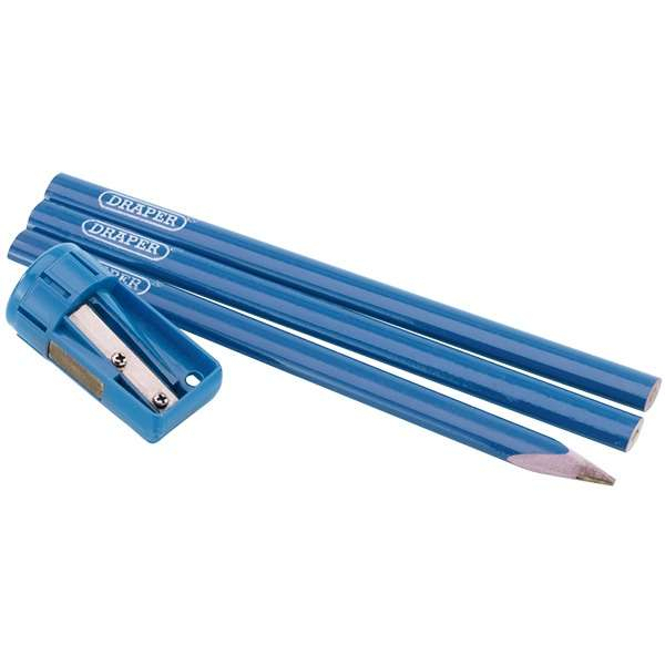 Draper 92705 Dispenser of Carpenter's Pencil and Sharpener Sets (12 Piece)