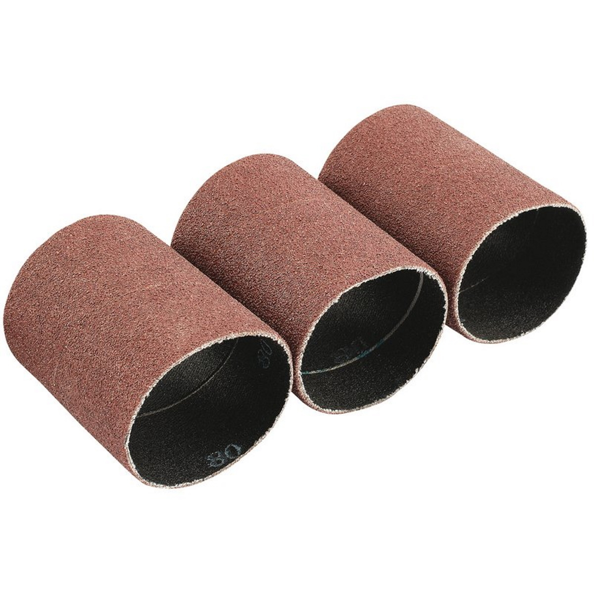 Draper 93353 APT255 Pack of Three 80 Grit Aluminium Oxide Sanding Sleeves (45 x 60mm)