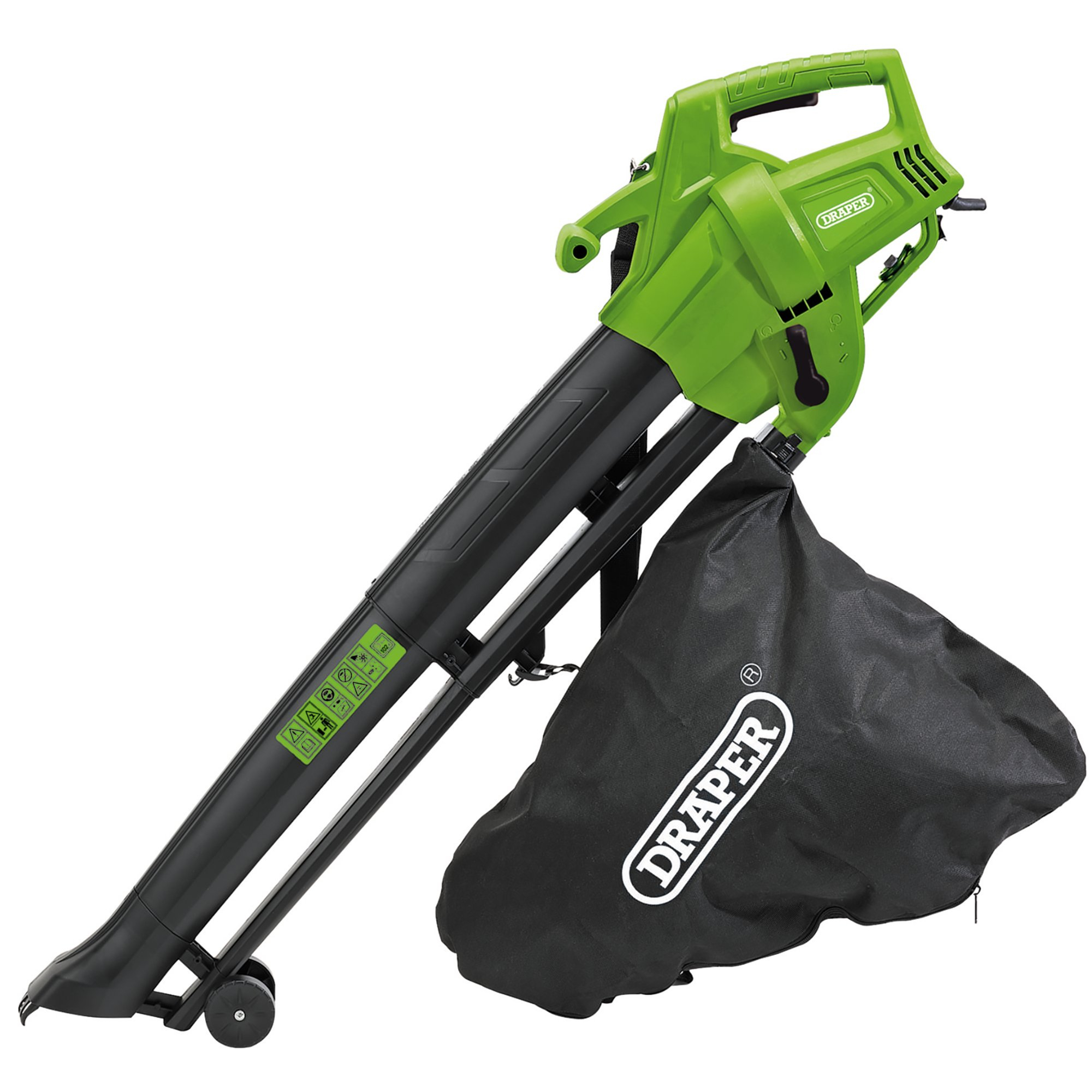 Draper 94794 BV3000/B 230 V Garden Vacuum, Blower And Mulcher, 300 W