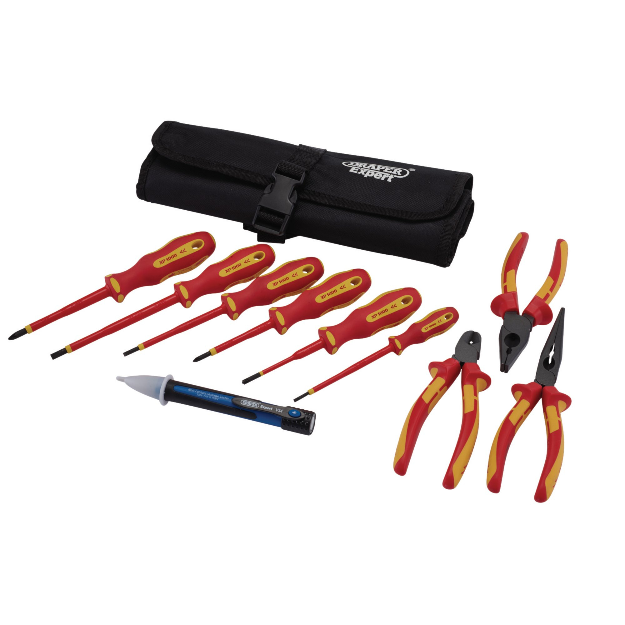 Draper 94852 XP1000/TK2 Xp1000 Vde Electrical Tool Kit (10 Piece)
