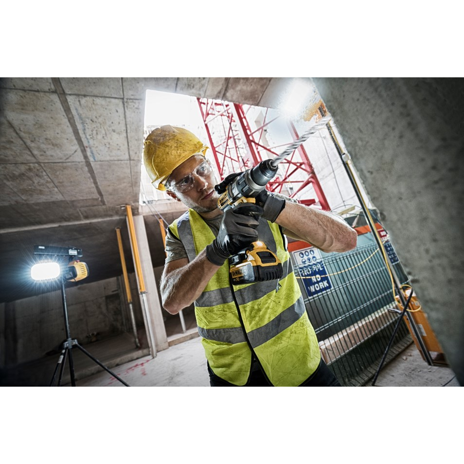 DeWalt DCD996P2-GB 18V XR Brushless Combi Drill with 2x 5.0AH Batteries in TSTAK Case