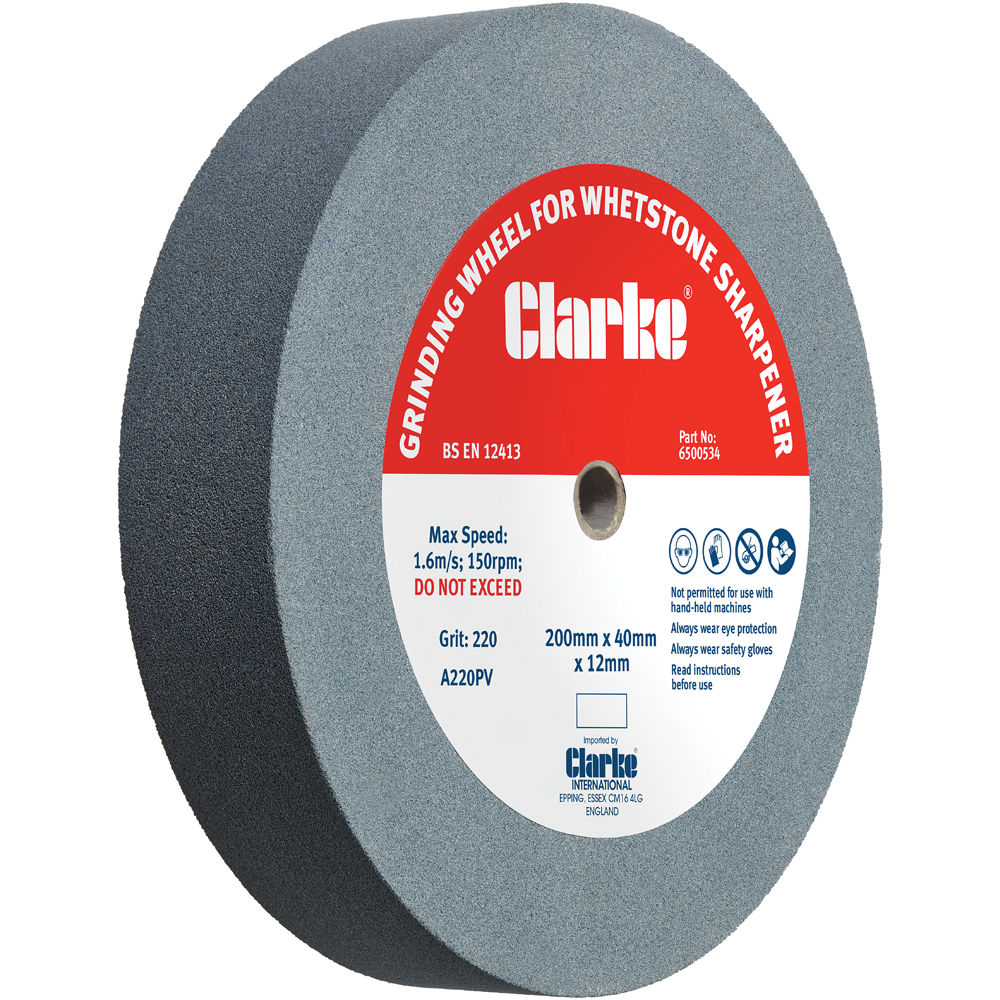 Clarke 6500534 8" Fine Grinding Wheel for CWS200B