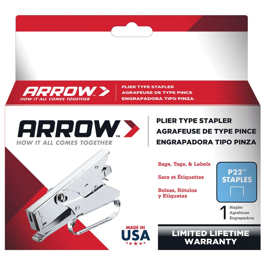 Arrow AP22 Plier-Type Stapler