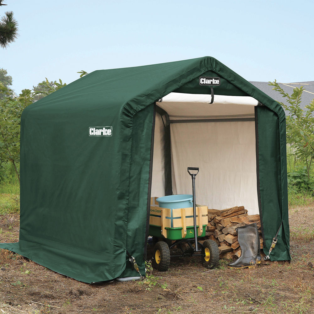 Clarke 3503579 CIS666 Garden Shed 6’x6’x6′ (1.8×1.8×1.8m)