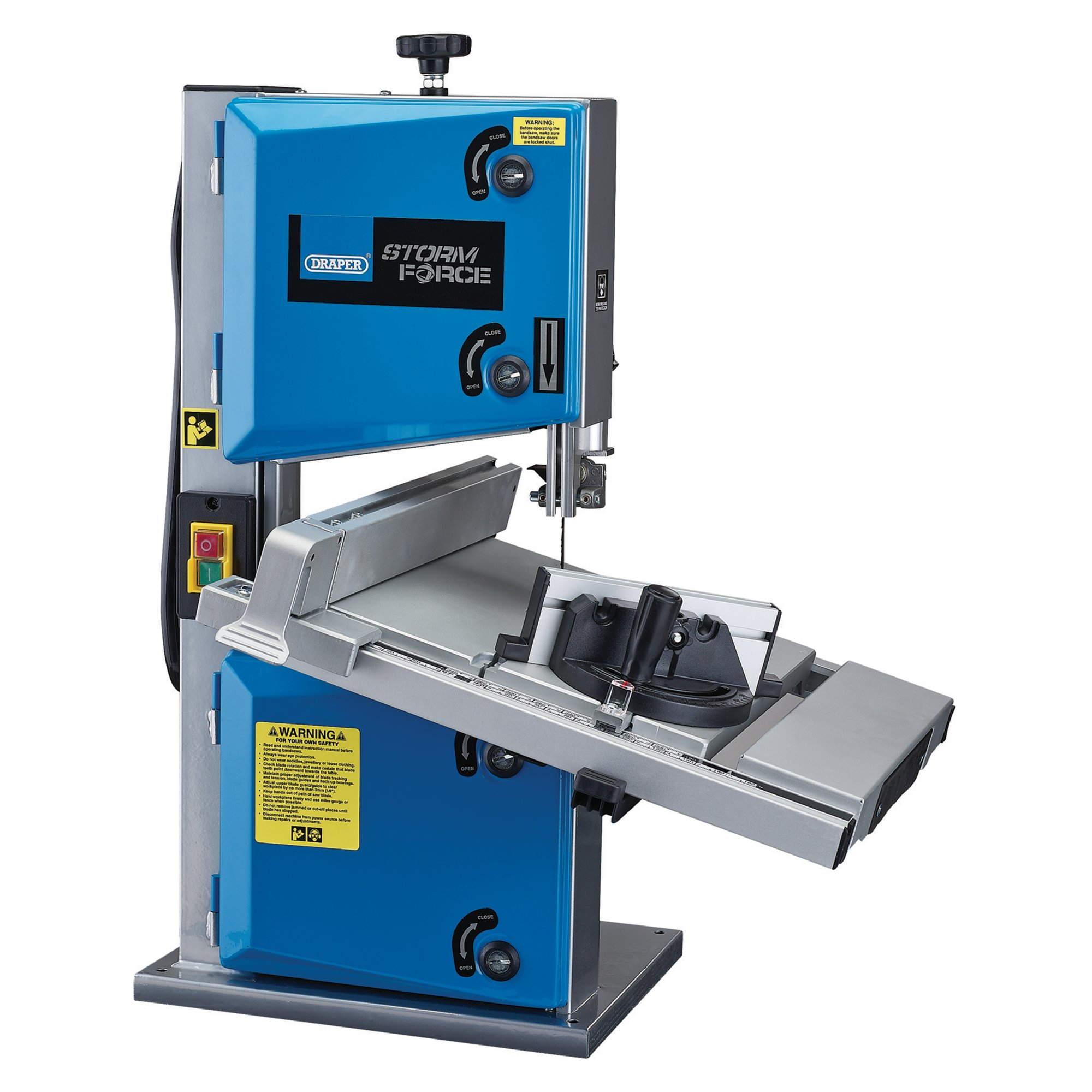 Draper 98471 BS200/250SF 230V 200mm Two Wheel Bandsaw (250W)