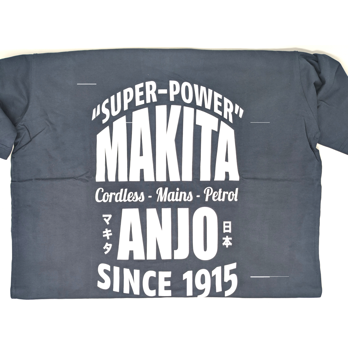 Makita 98P900NV-Xl Navy Full Length T Shirt XL