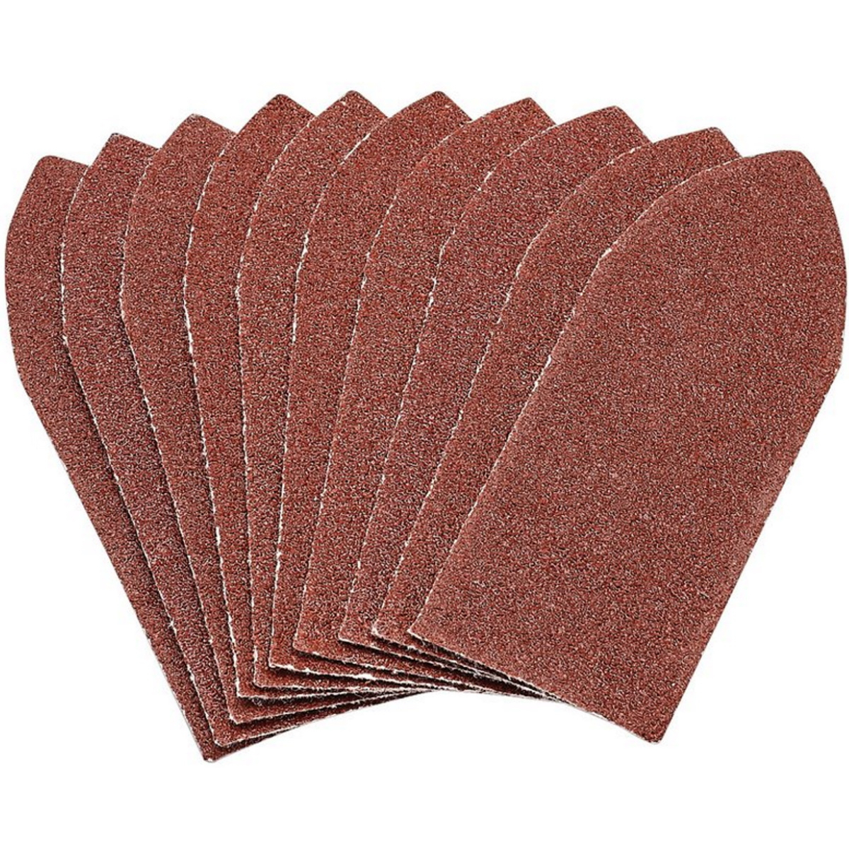 Draper 99261 APT259 Hook and Loop Sanding Sheets 80 Grit 32x92mm (Pack of 10)