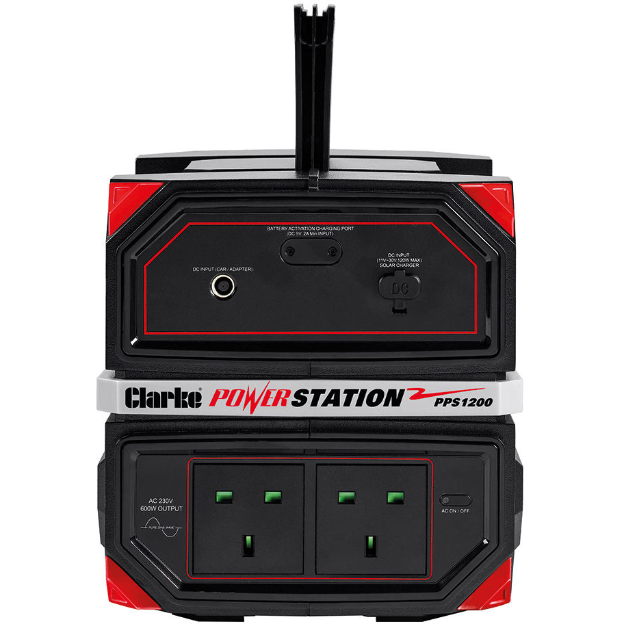 Clarke 8877145 PPS1200 1200W Peak Portable Power Station
