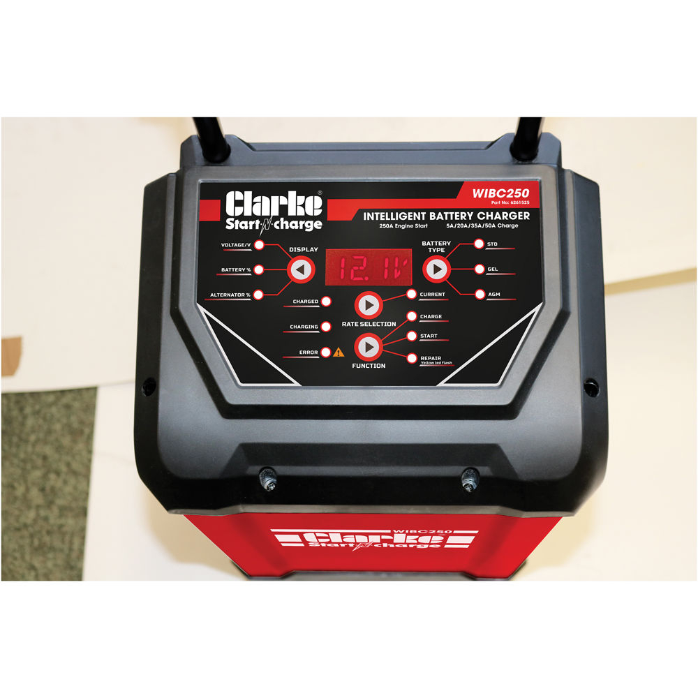 Clarke 6261525 WIBC250 250A Battery Starter/Charger