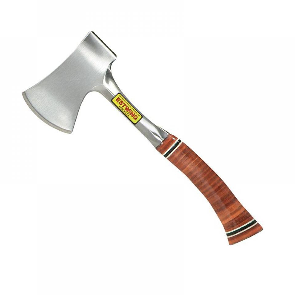 Estwing ESTE24A E24A Sportsman's Axe Leather Grip - 3.1/4in Edge (2 lb)