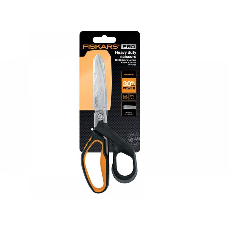 Fiskars 1027204 PowerArc™ Heavy-Duty Scissors 210mm